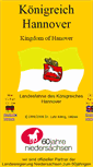 Mobile Screenshot of koenigreich-hannover.de